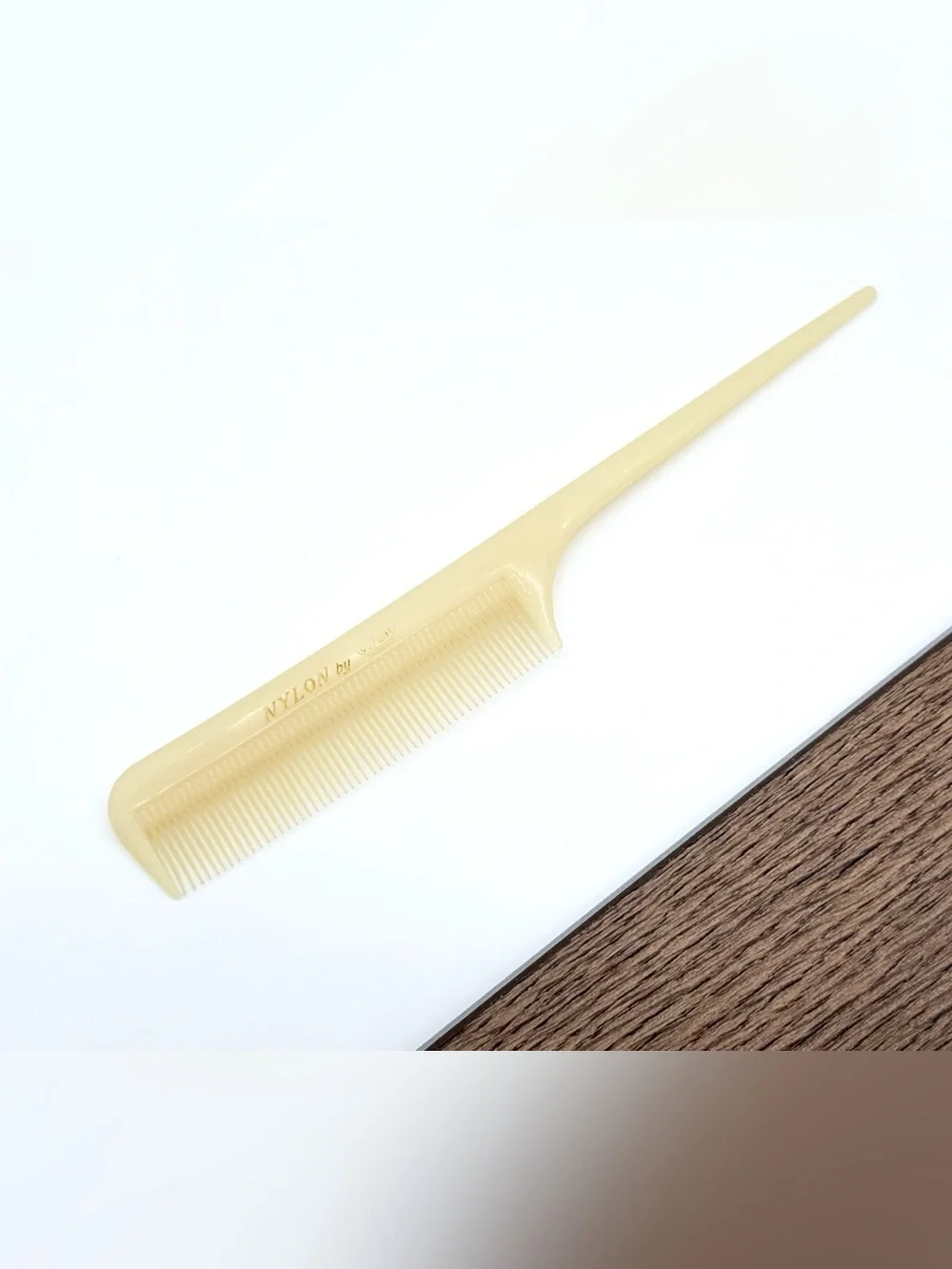 VTG Nylon by DuPont Rattail Comb, Collectible